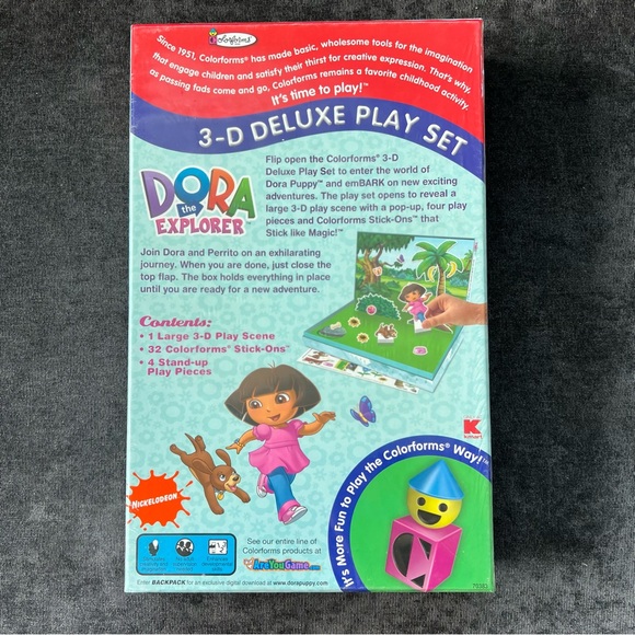 NIB Dora The Explorer 3D Deluxe Play Set - Picture 2 of 4